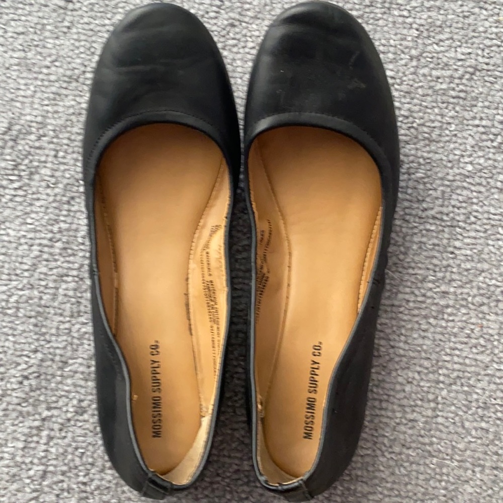 Black flats size 8.5